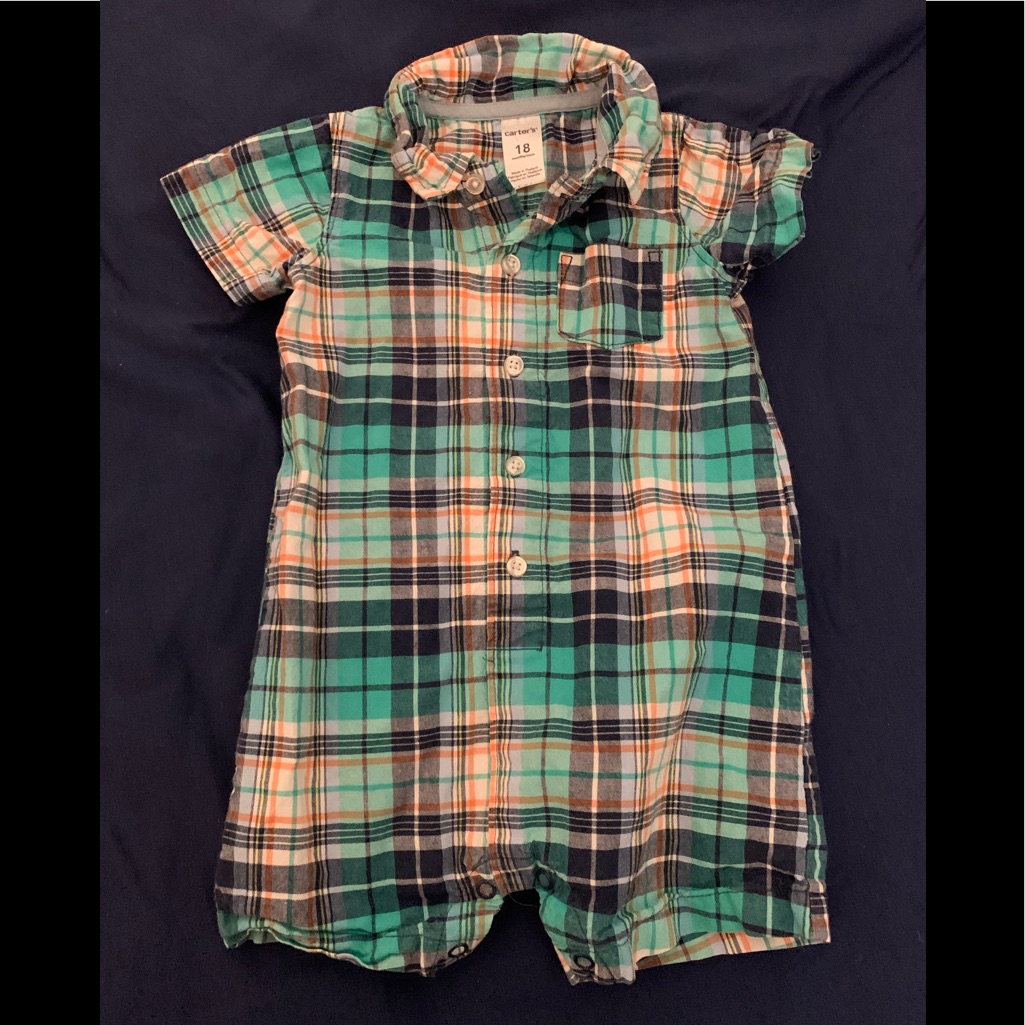 Carter’s Button Down Bodysuit